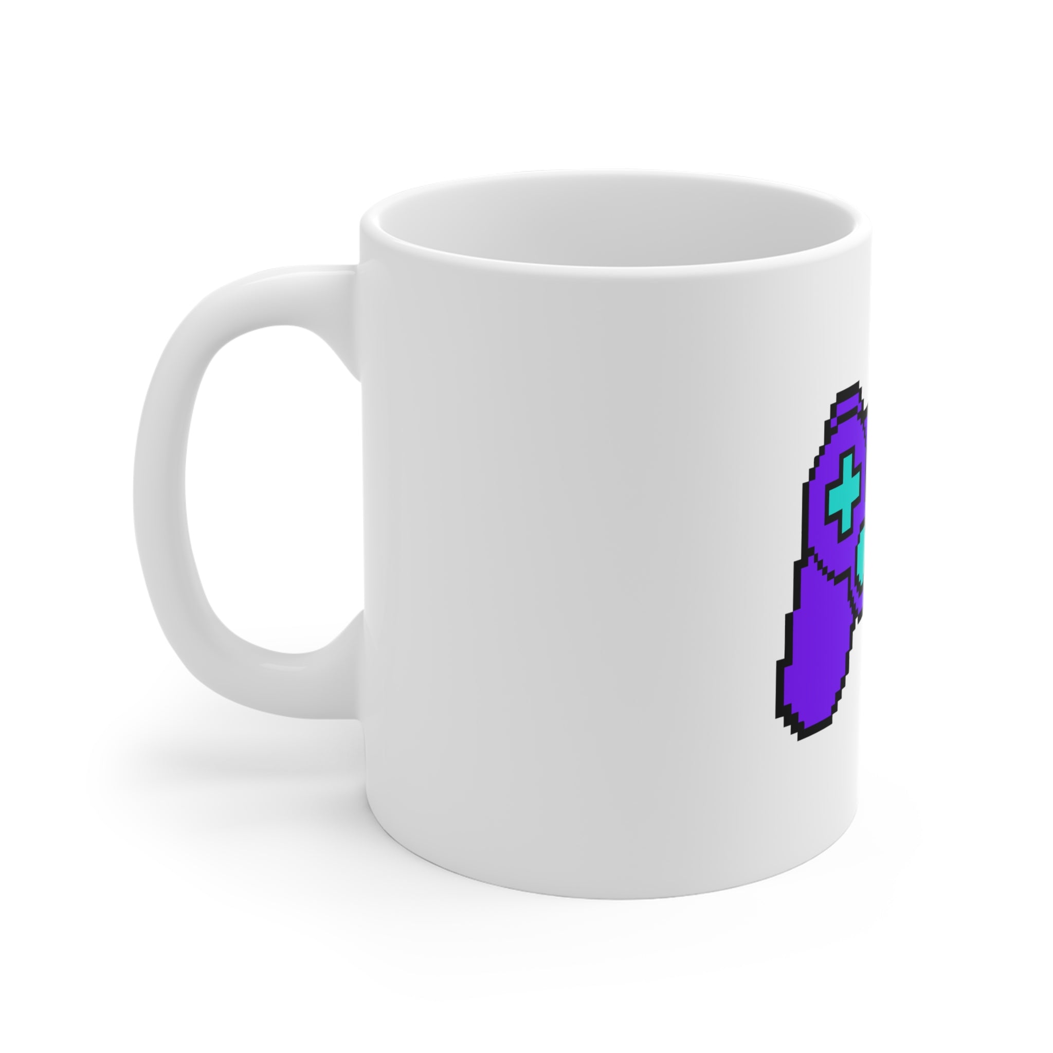 Mando Retro Pixel — Taza