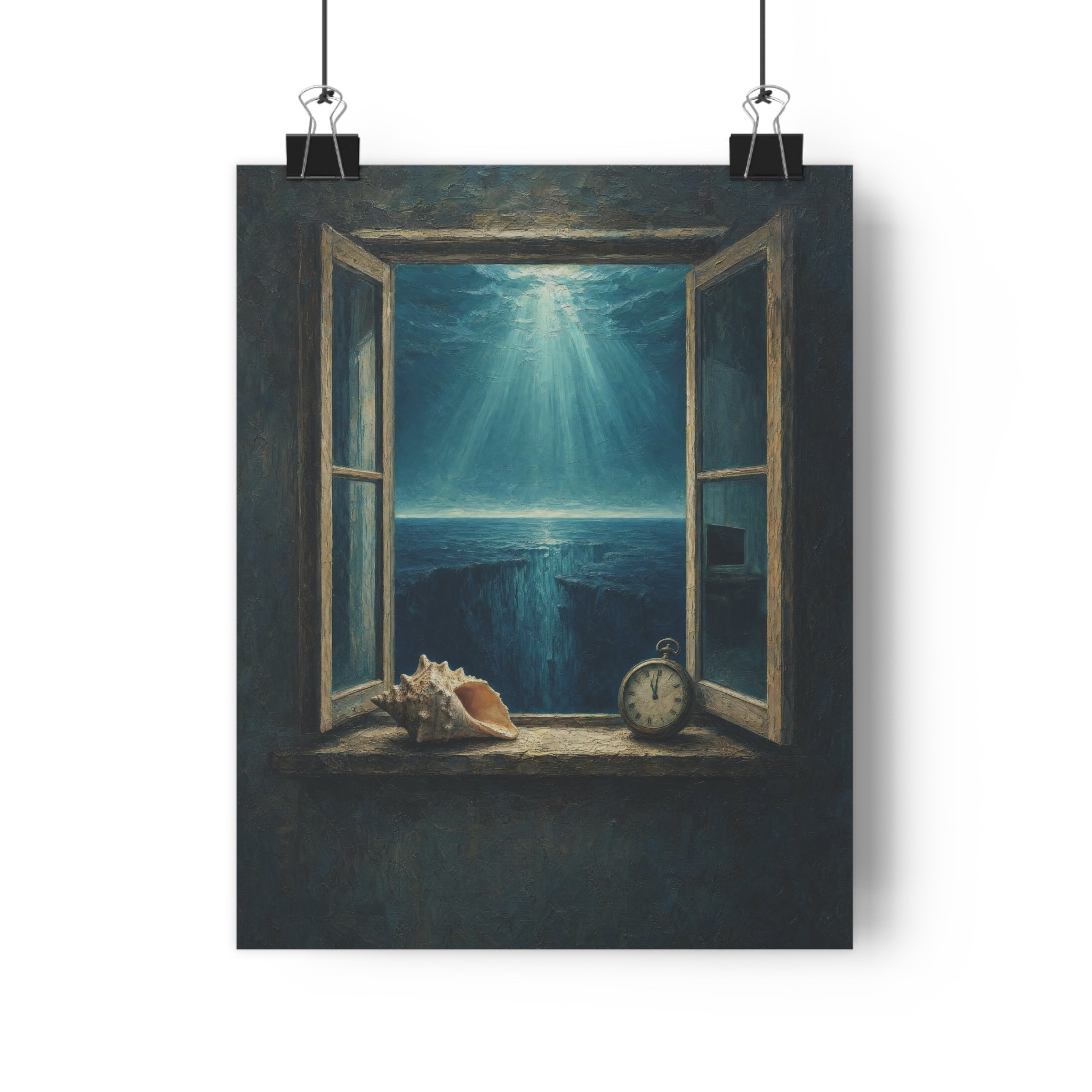 La ventana del ahogado — Lámina giclée