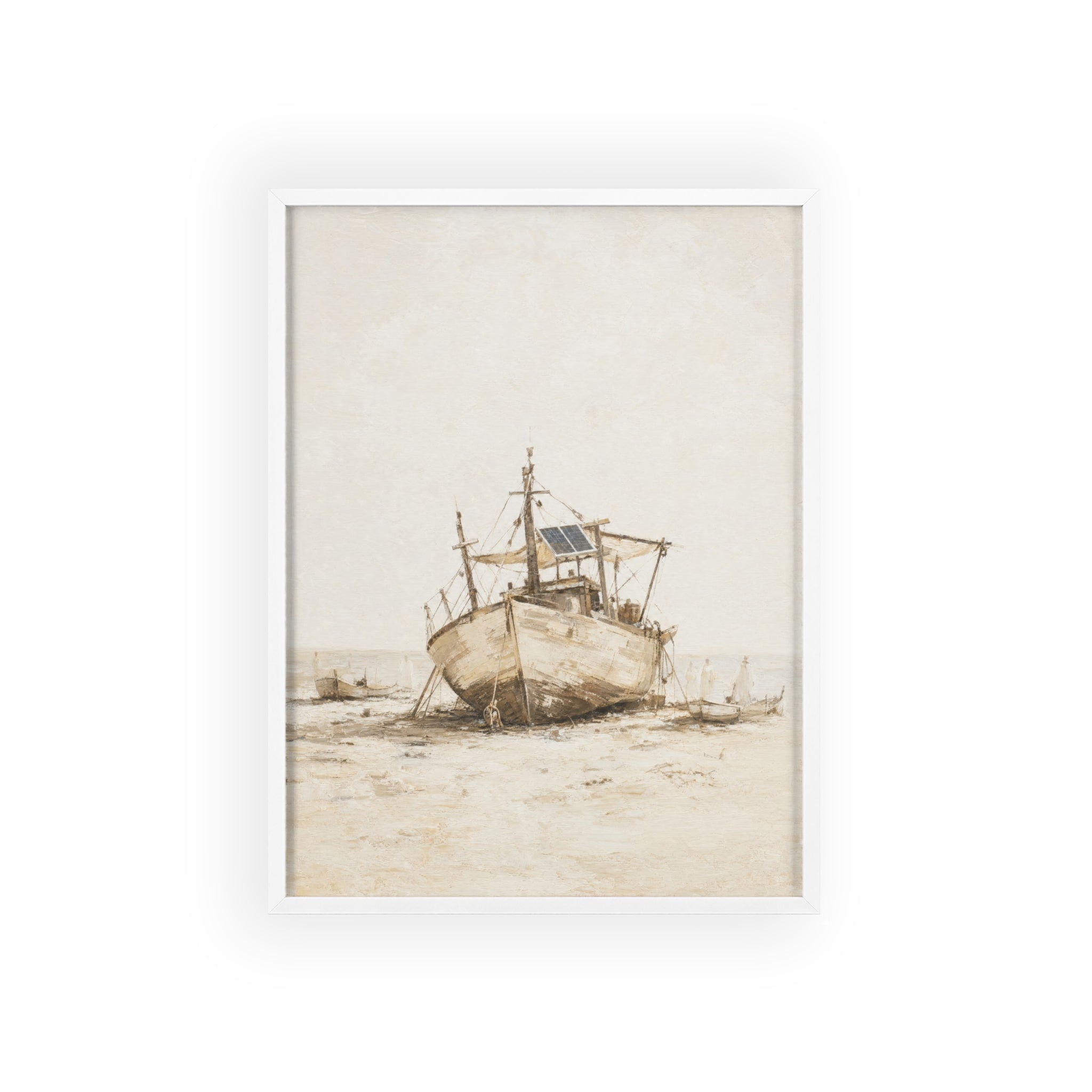 Puerto de sal — Cuadro enmarcado