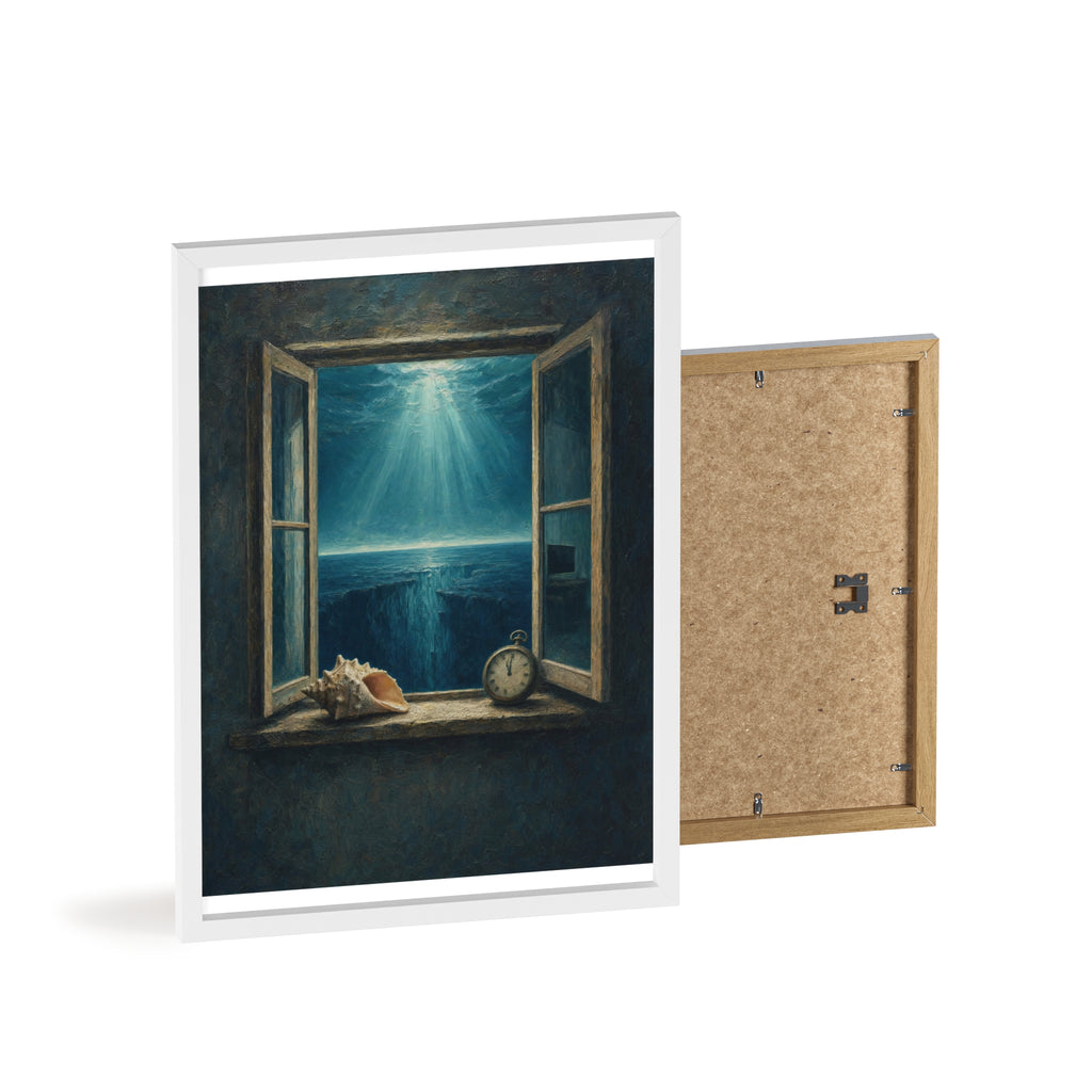 La ventana del ahogado — Cuadro enmarcado