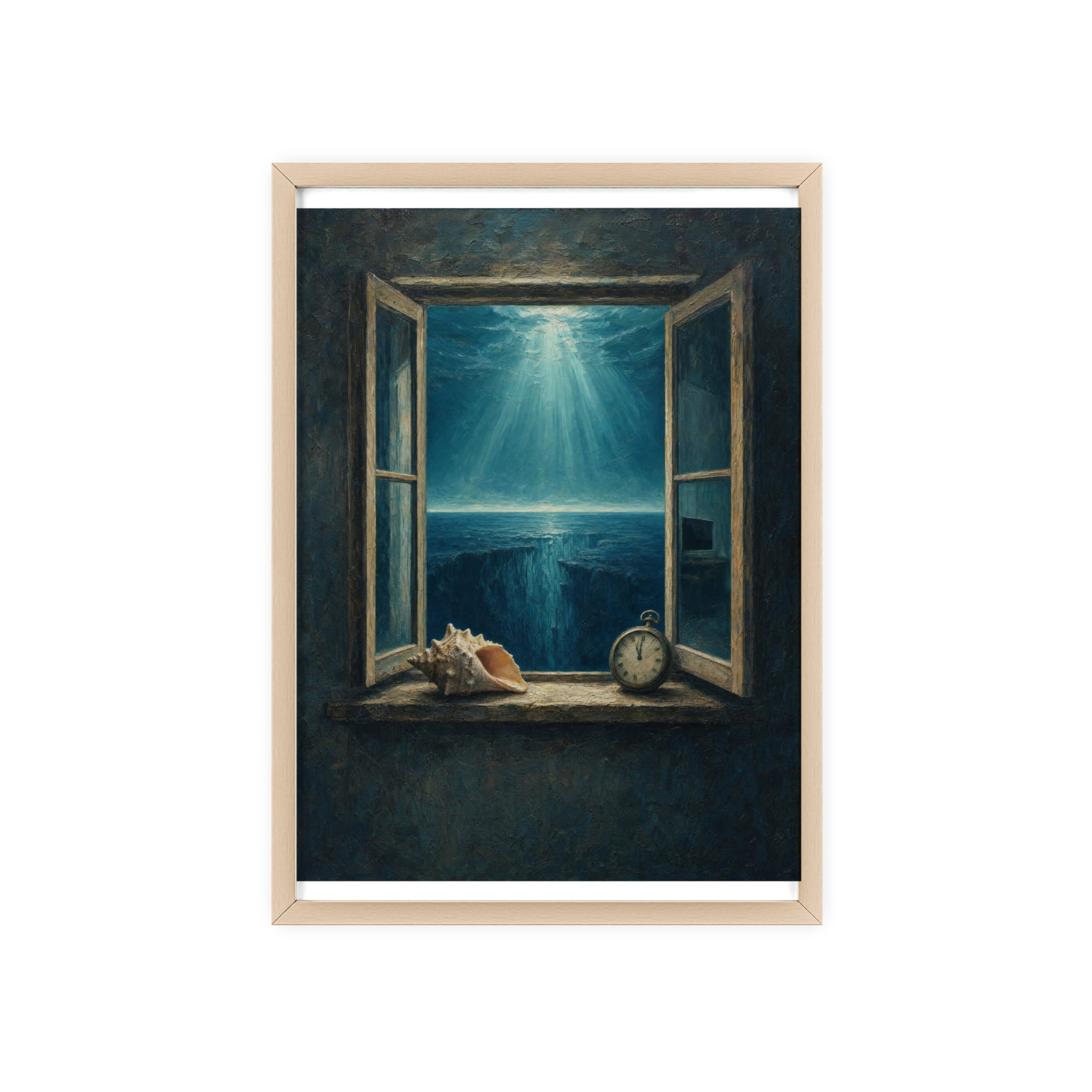 La ventana del ahogado — Cuadro enmarcado