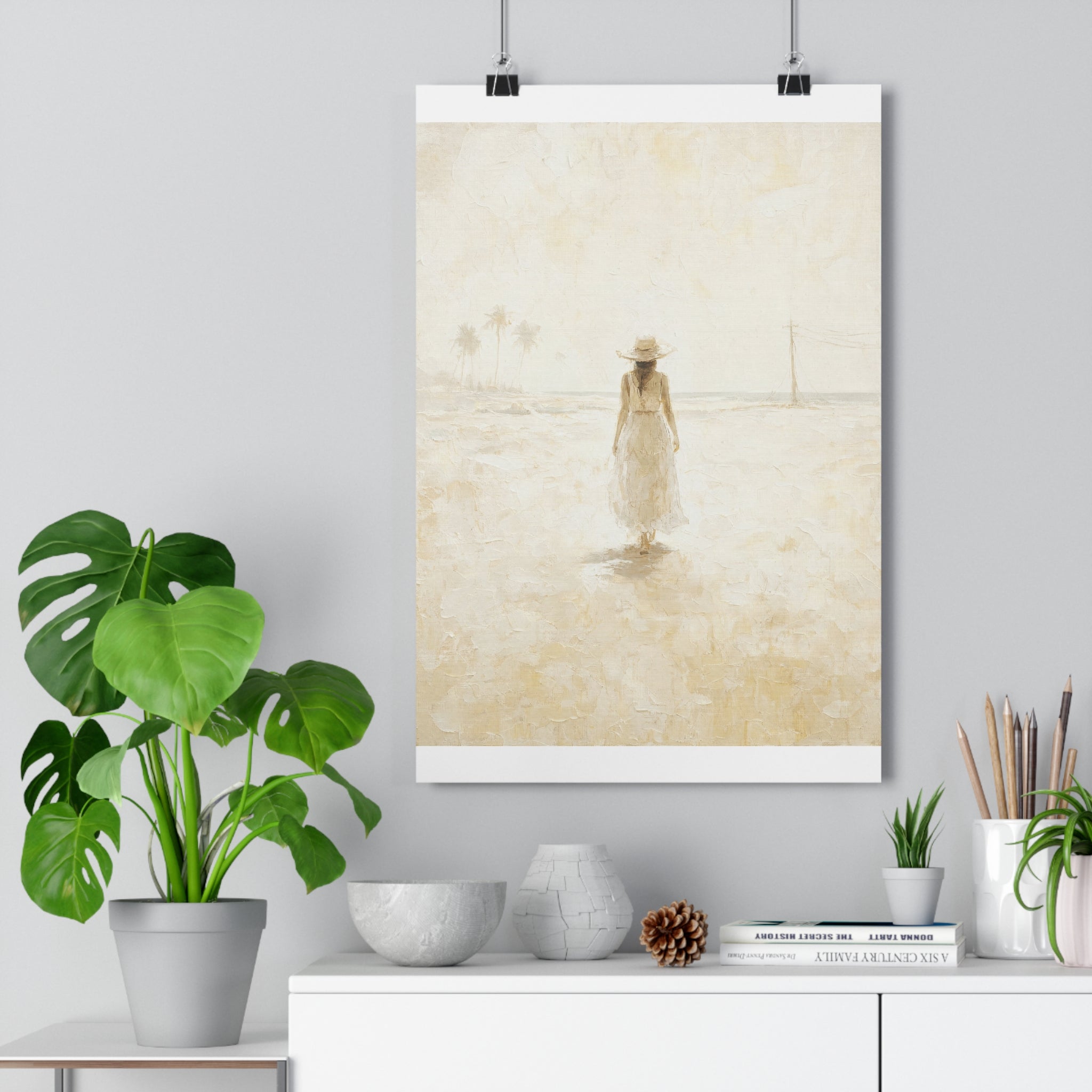 Mediodía blanco — Lámina giclée