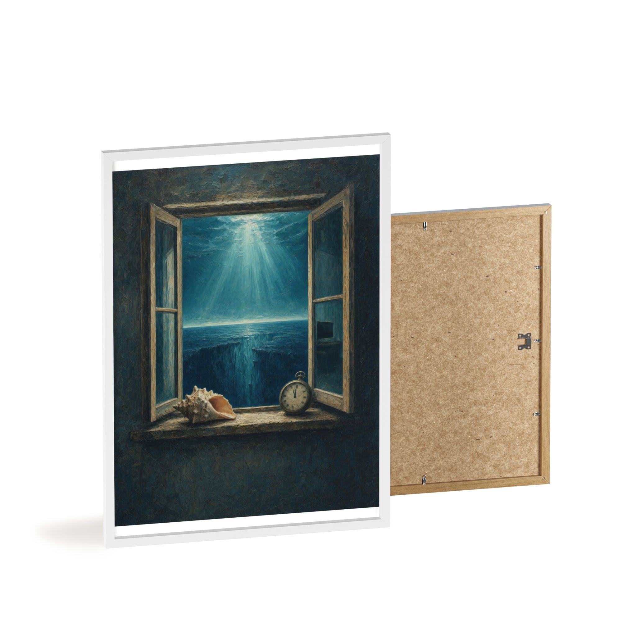 La ventana del ahogado — Cuadro enmarcado