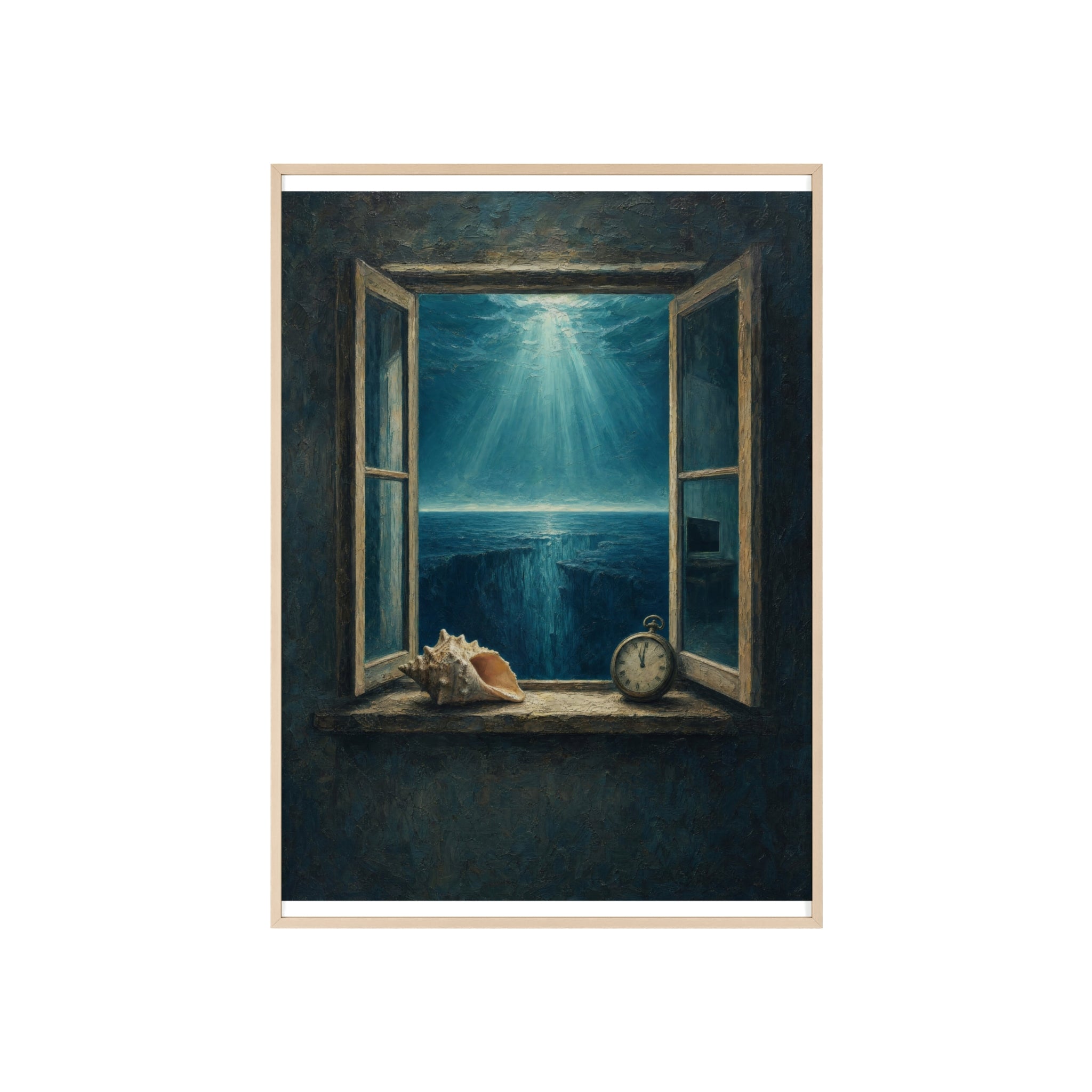 La ventana del ahogado — Cuadro enmarcado