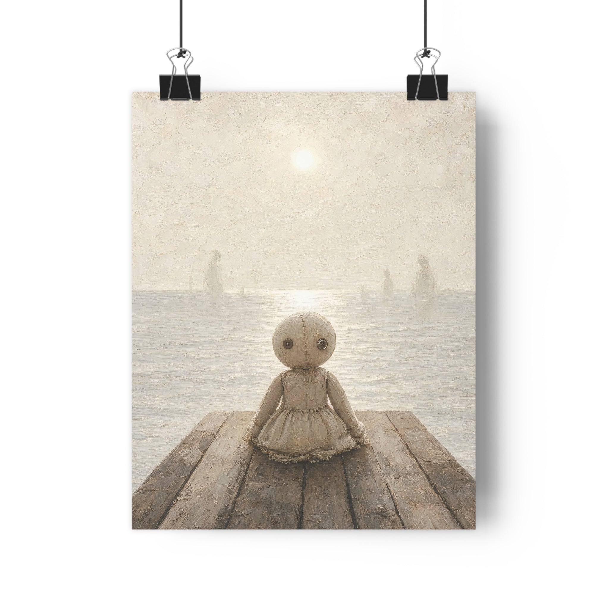 La muñeca del castillete — Lámina giclée