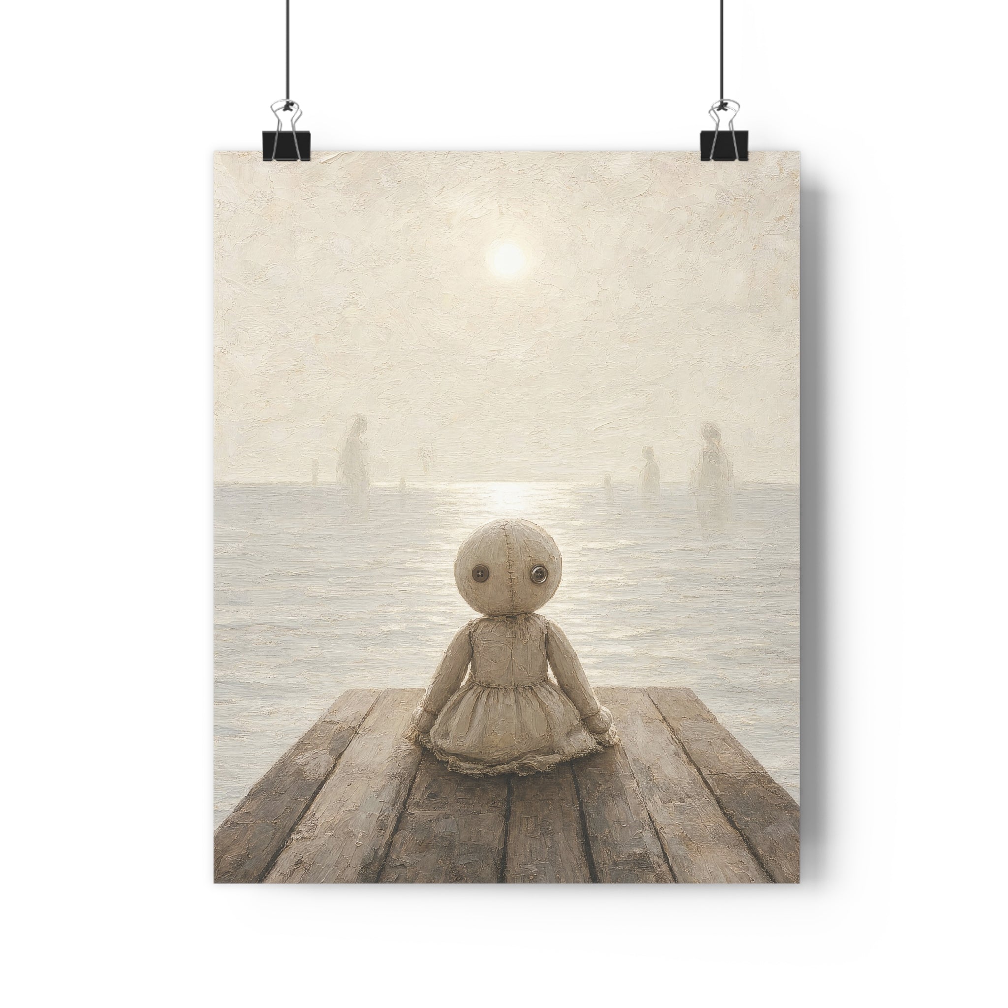 La muñeca del castillete — Lámina giclée