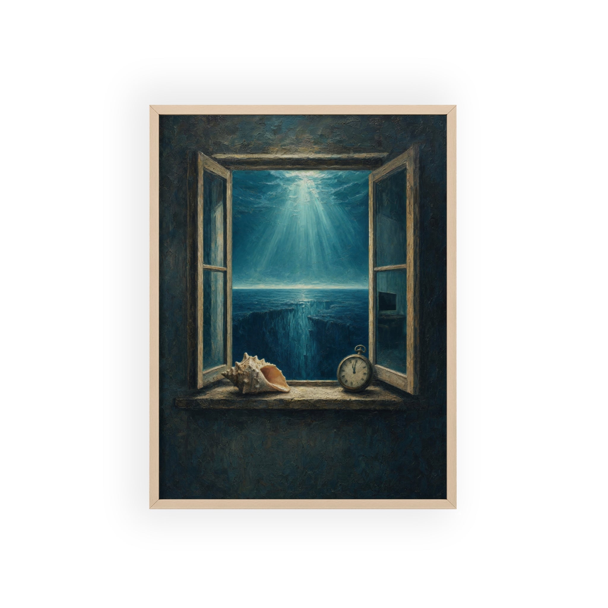 La ventana del ahogado — Cuadro enmarcado