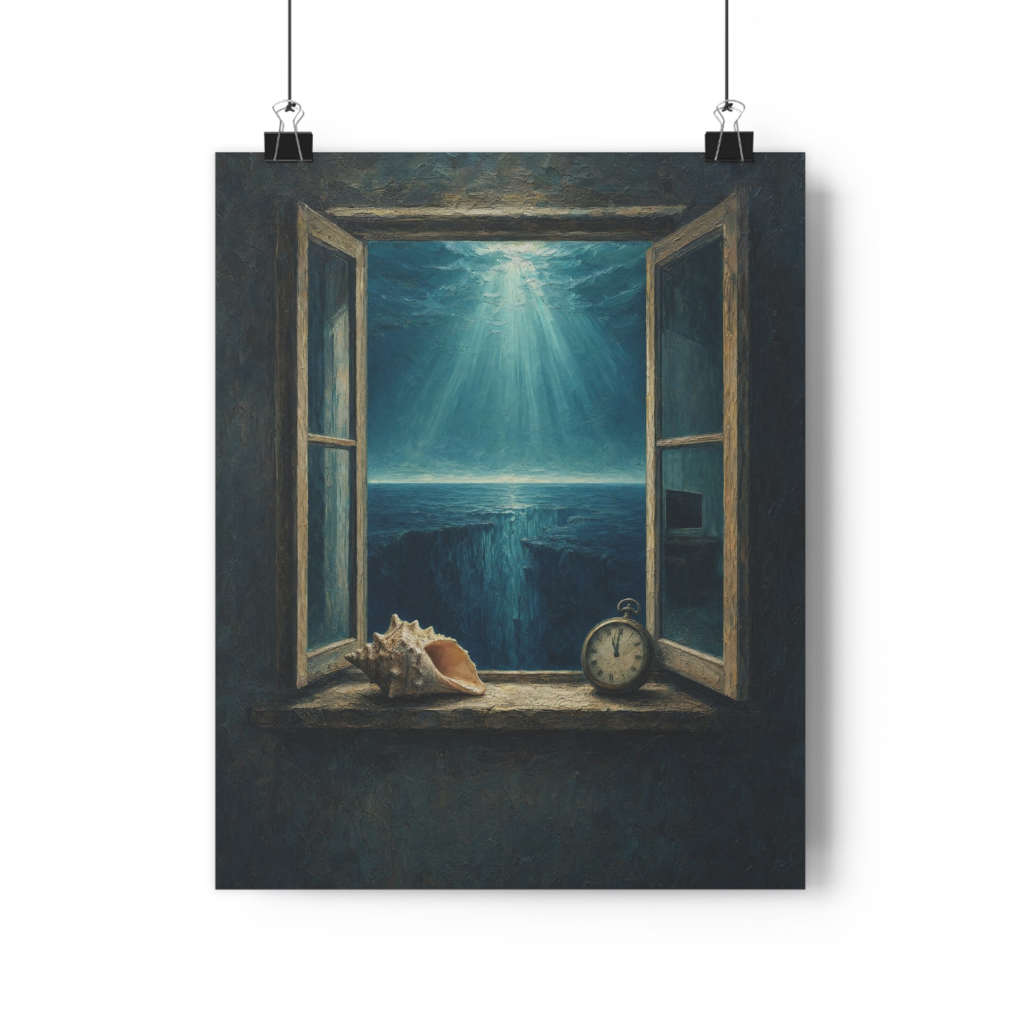 La ventana del ahogado — Lámina giclée
