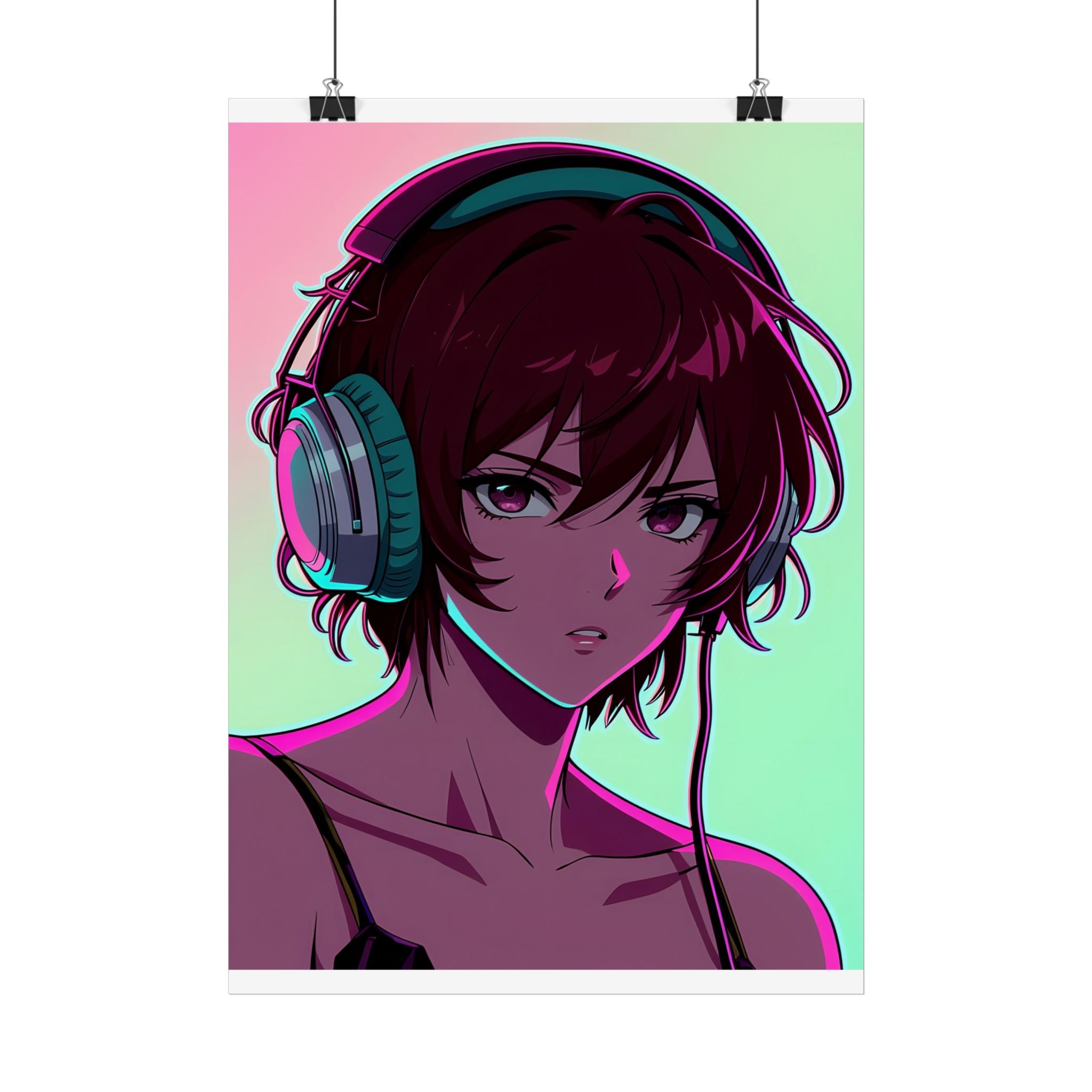 Neon Gamer — Lámina
