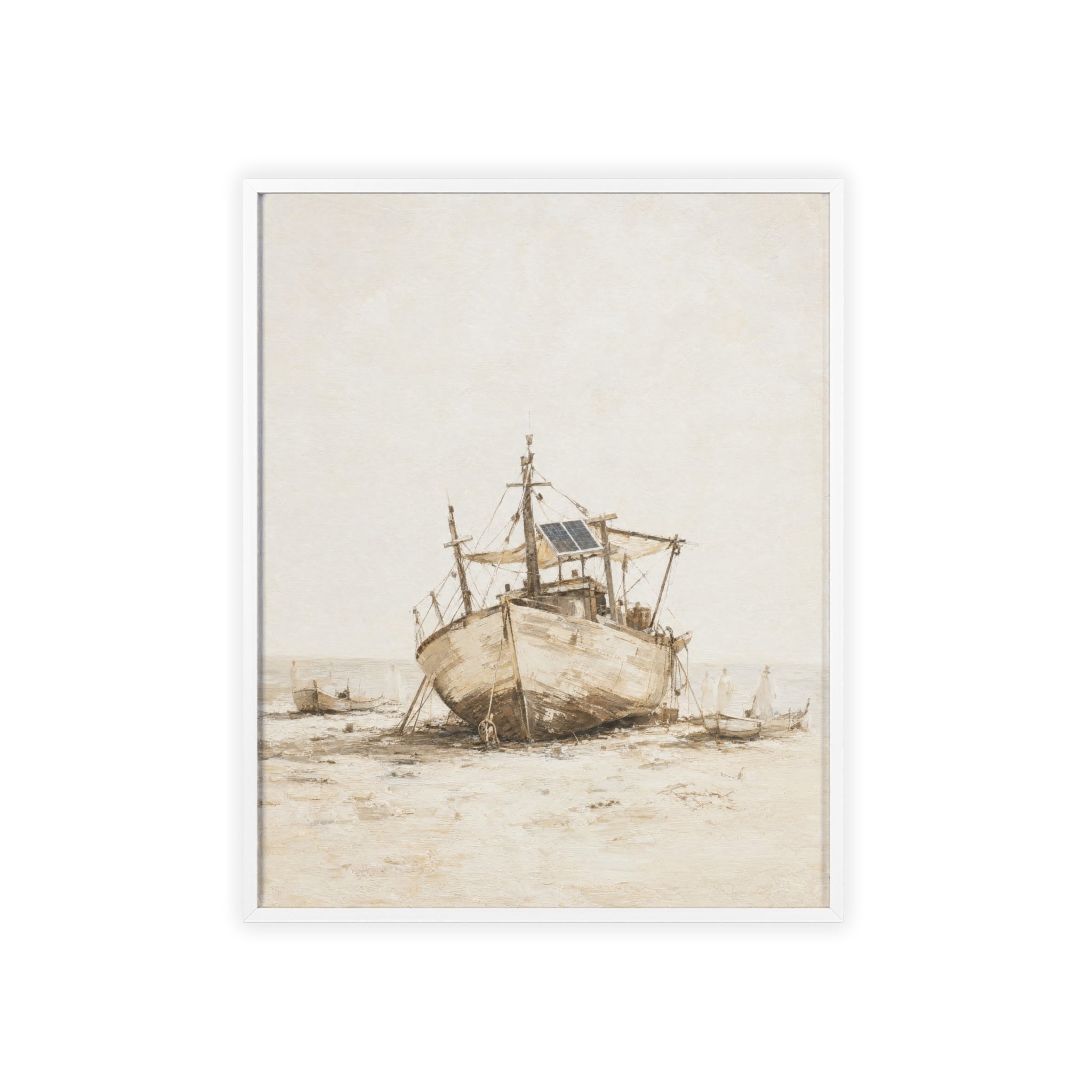 Puerto de sal — Cuadro enmarcado