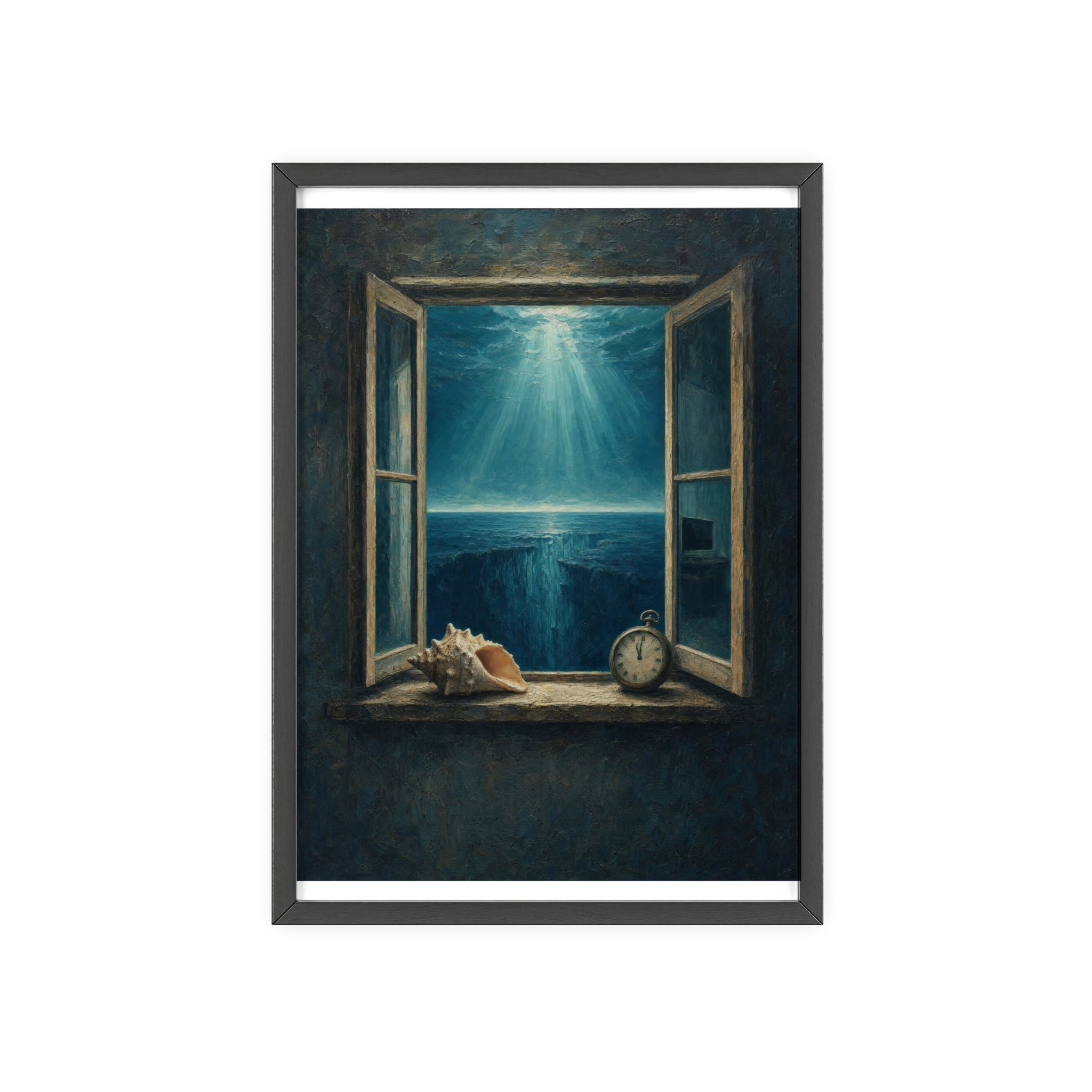 La ventana del ahogado — Cuadro enmarcado