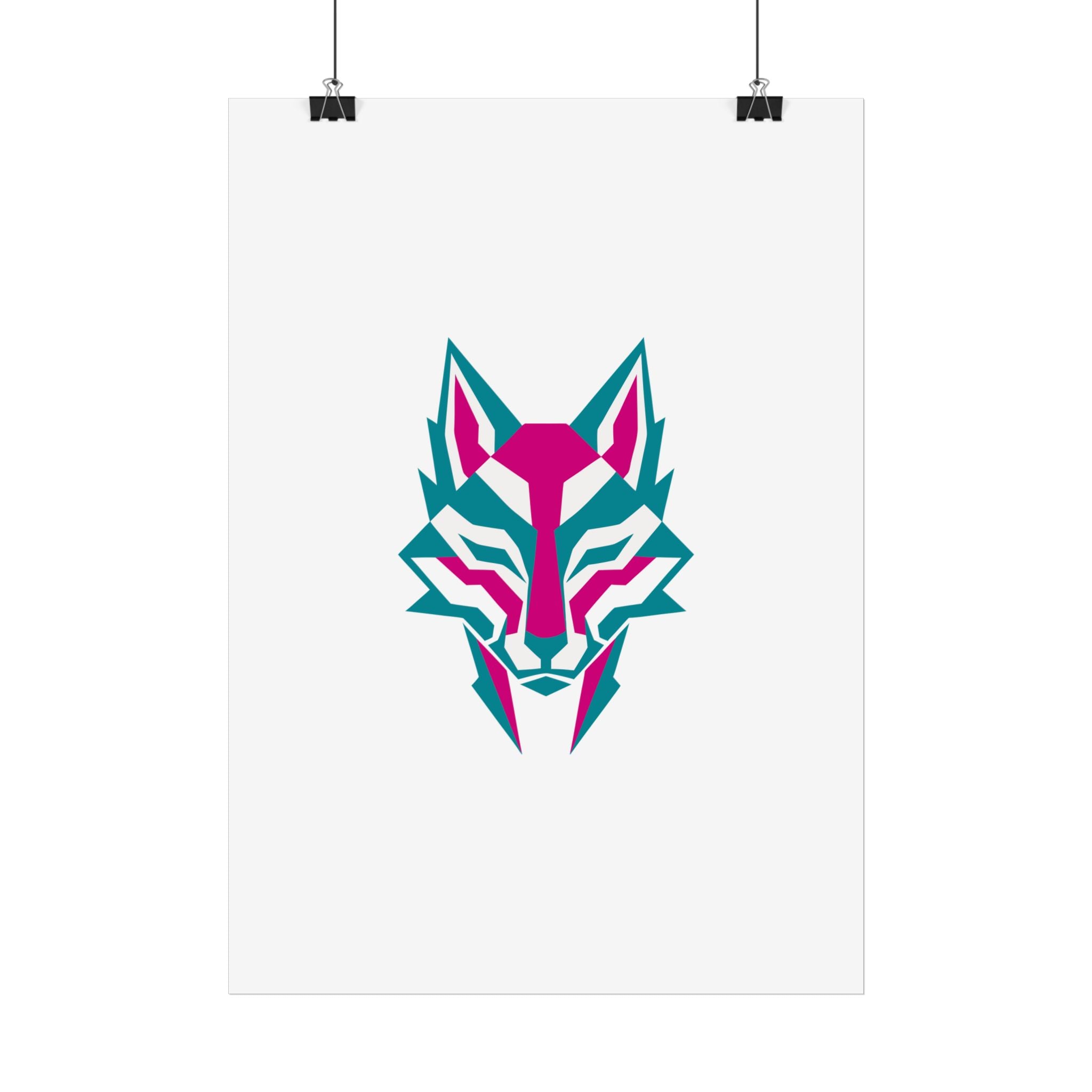 Kitsune Neon — Lámina