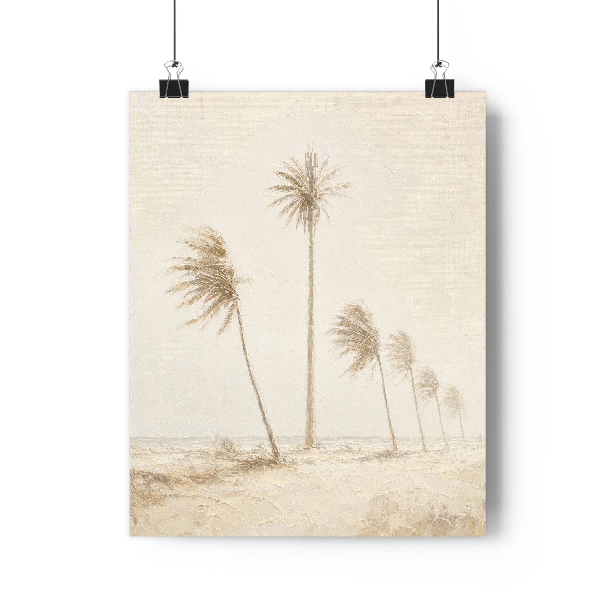 Los cocoteros de Macuto — Lámina giclée