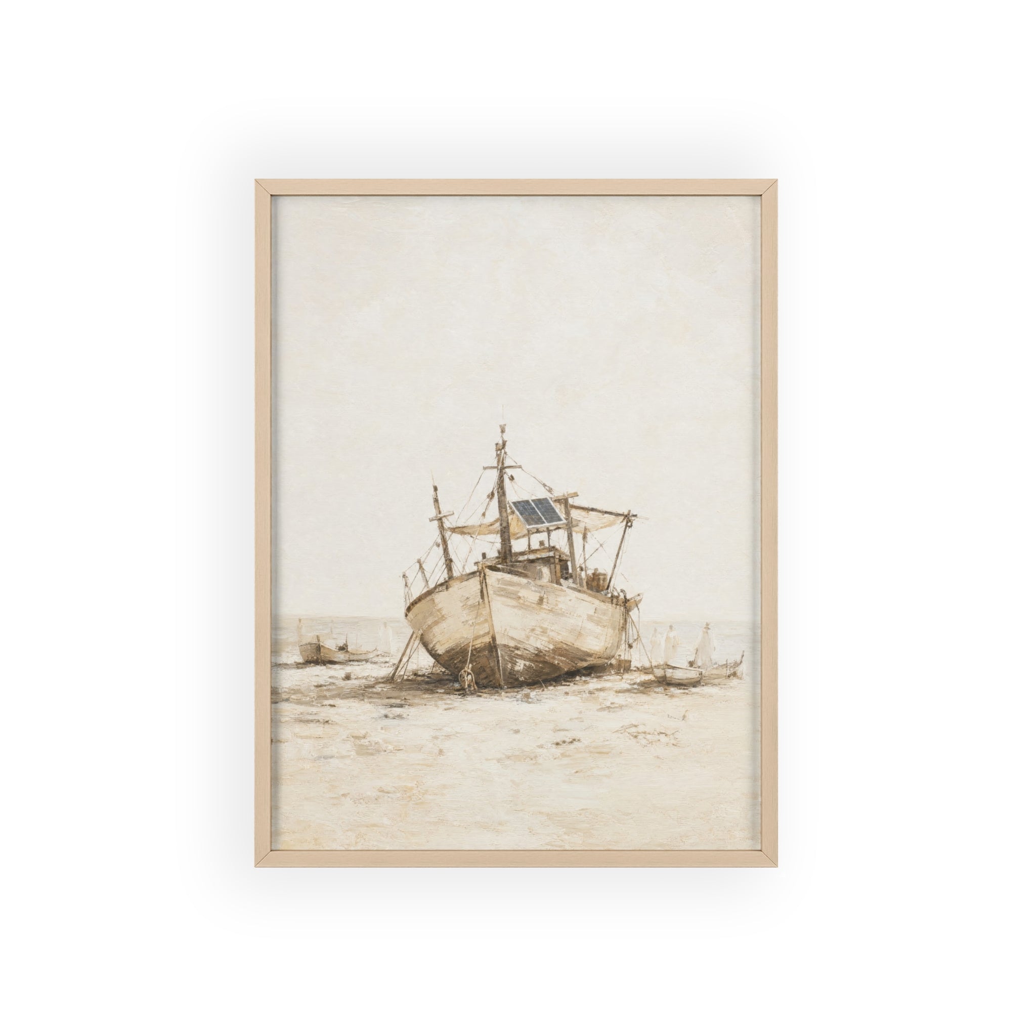 Puerto de sal — Cuadro enmarcado