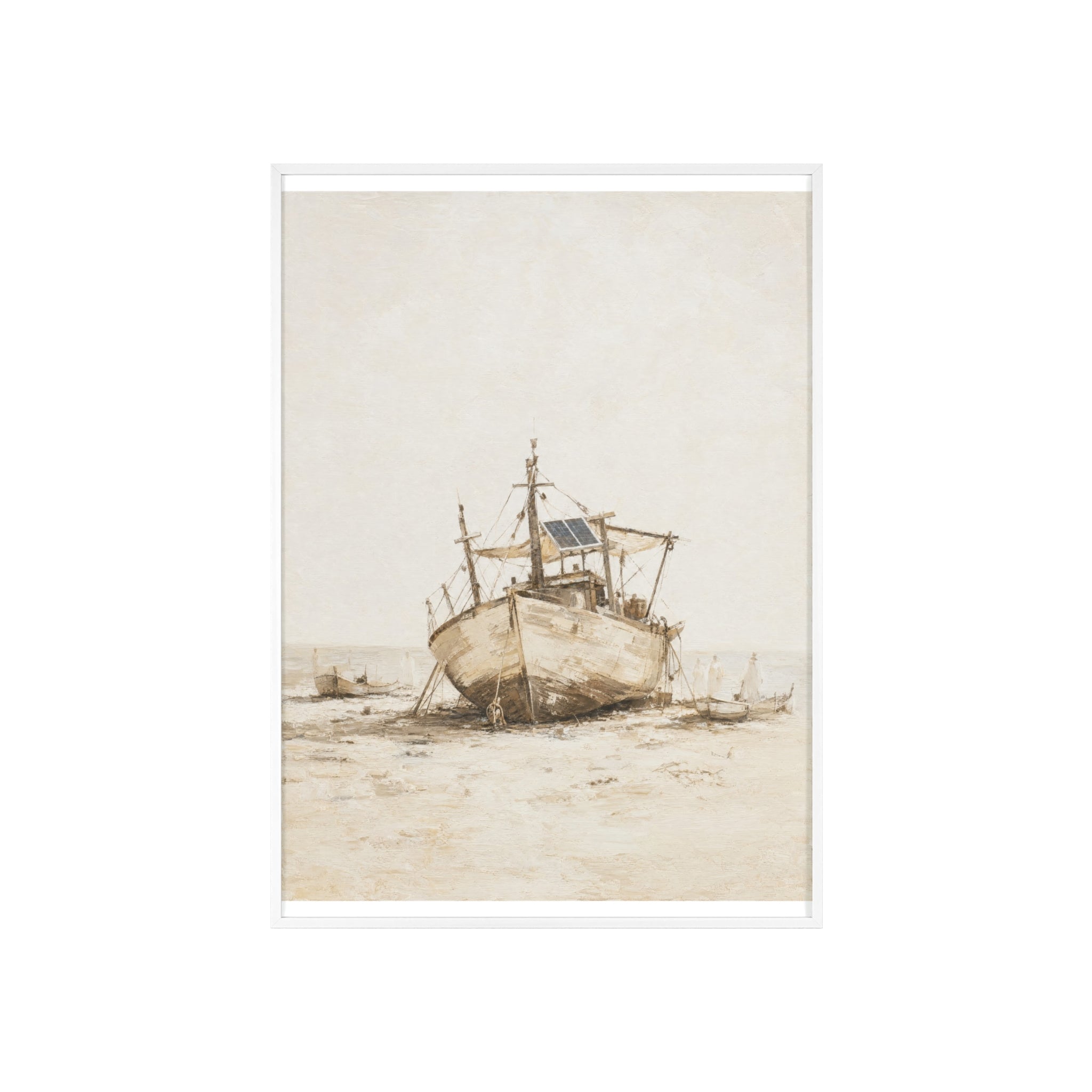 Puerto de sal — Cuadro enmarcado
