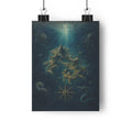 Carta de un mar que no existe — Lámina giclée