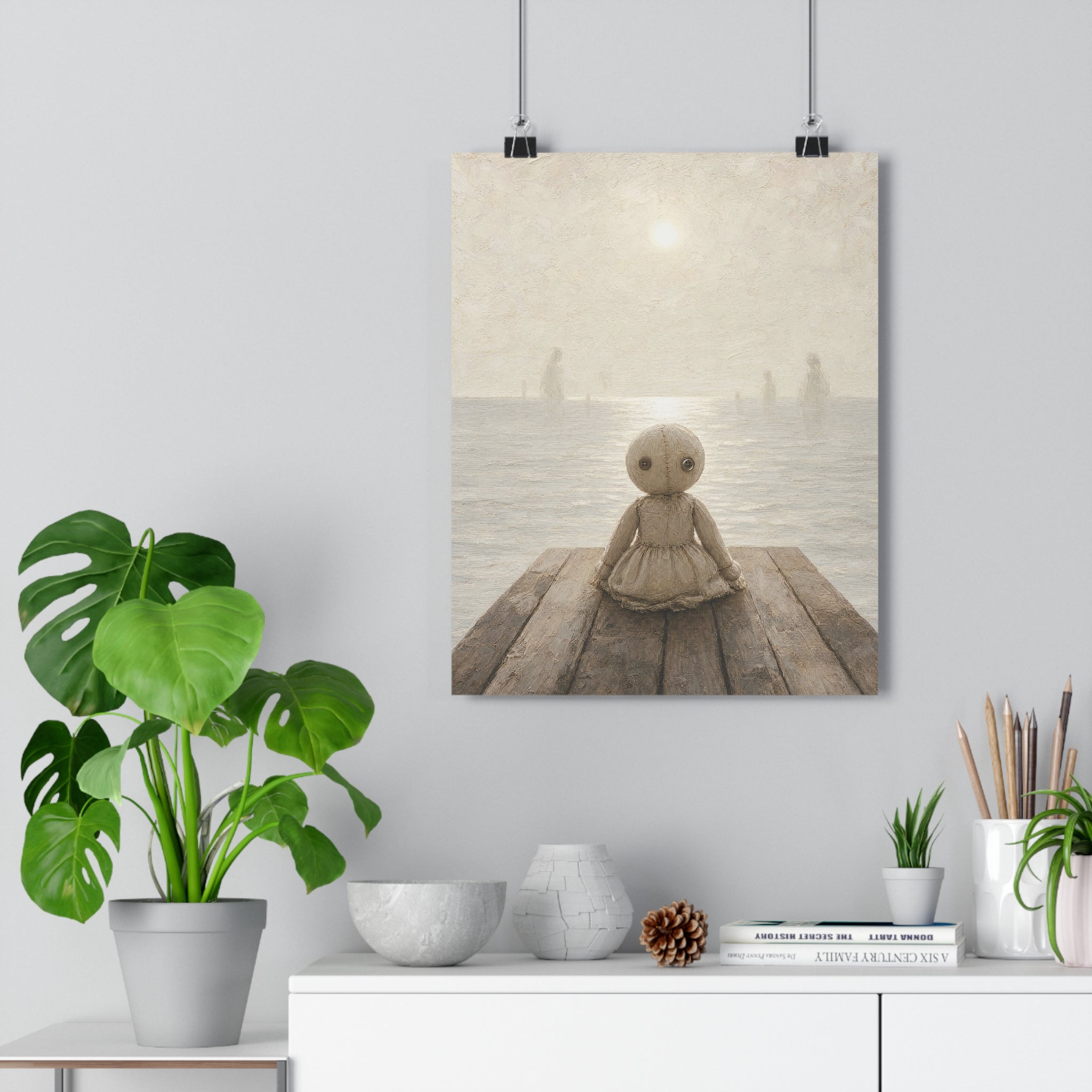 La muñeca del castillete — Lámina giclée