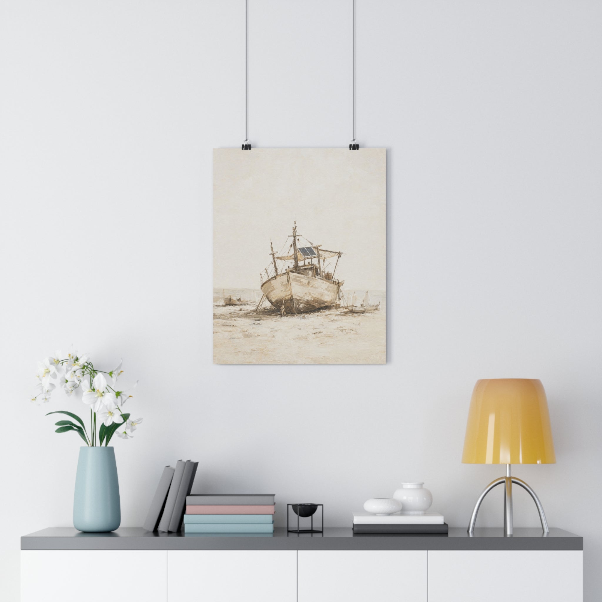 Puerto de sal — Lámina giclée