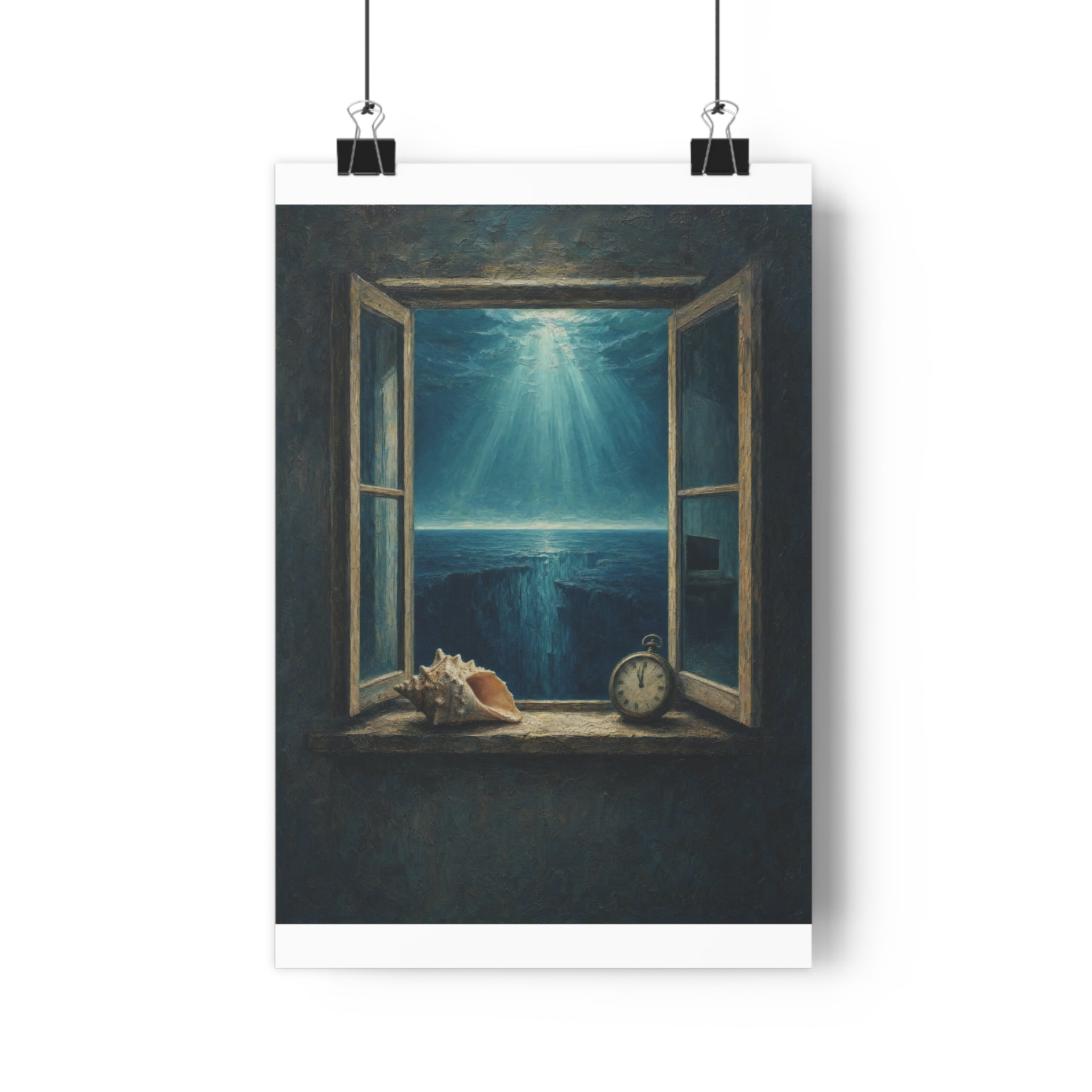La ventana del ahogado — Lámina giclée