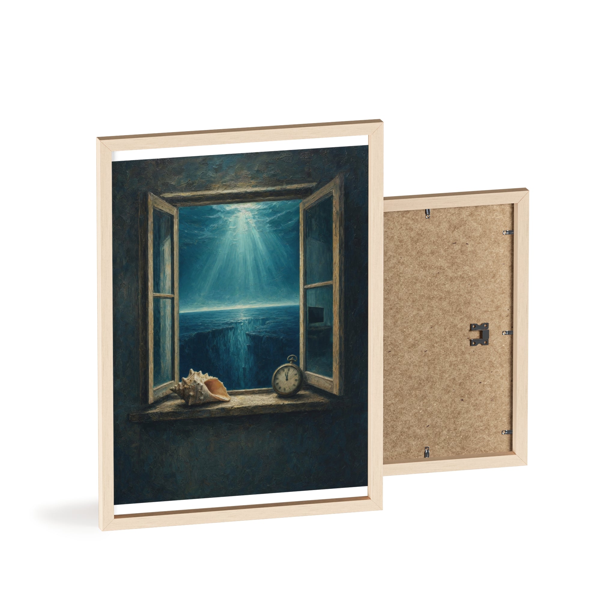 La ventana del ahogado — Cuadro enmarcado
