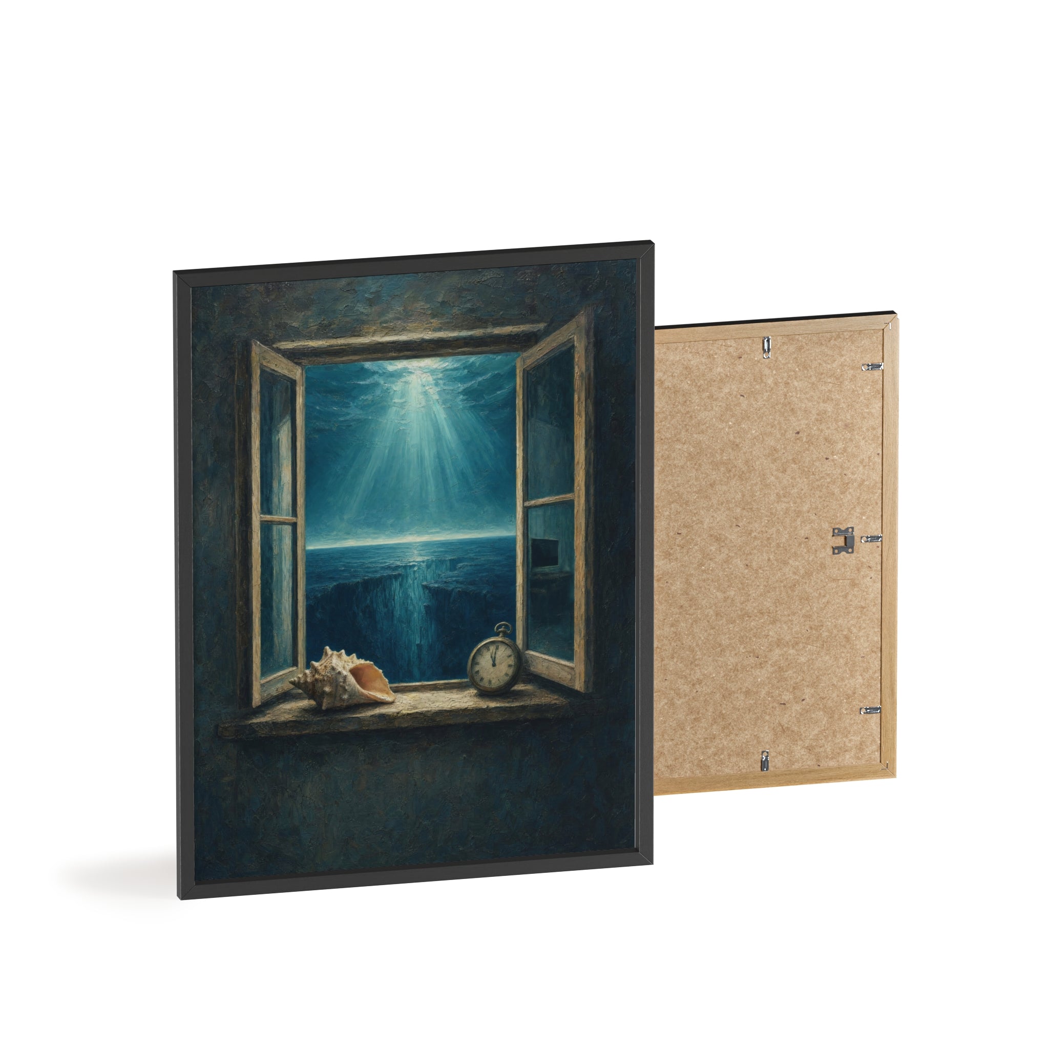 La ventana del ahogado — Cuadro enmarcado