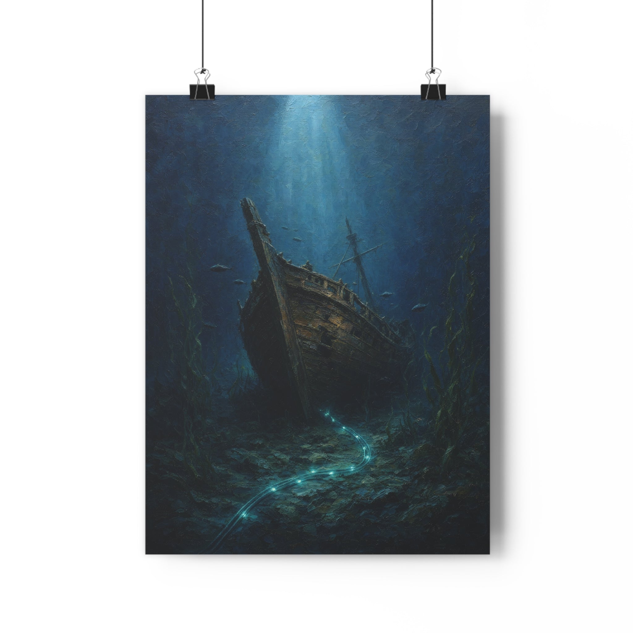 Naufragio con fibra — Lámina giclée