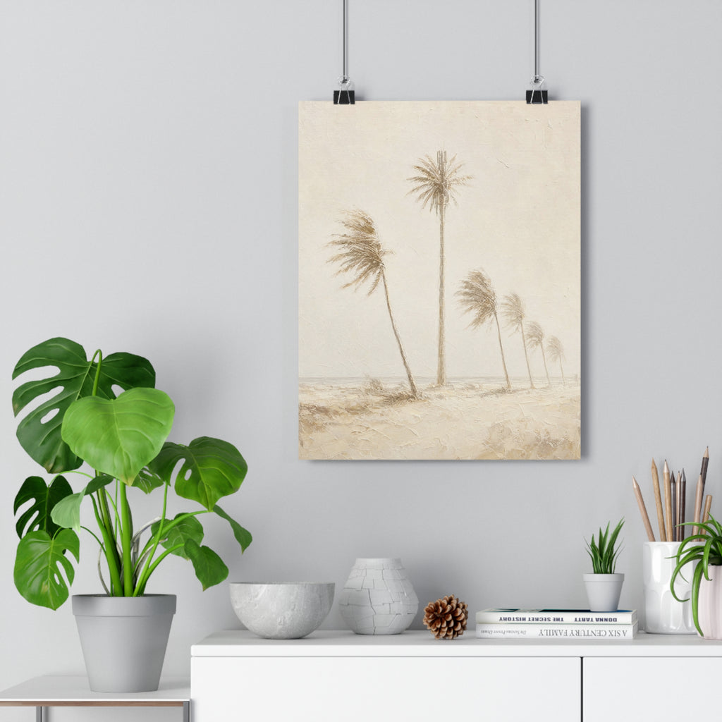 Los cocoteros de Macuto — Lámina giclée