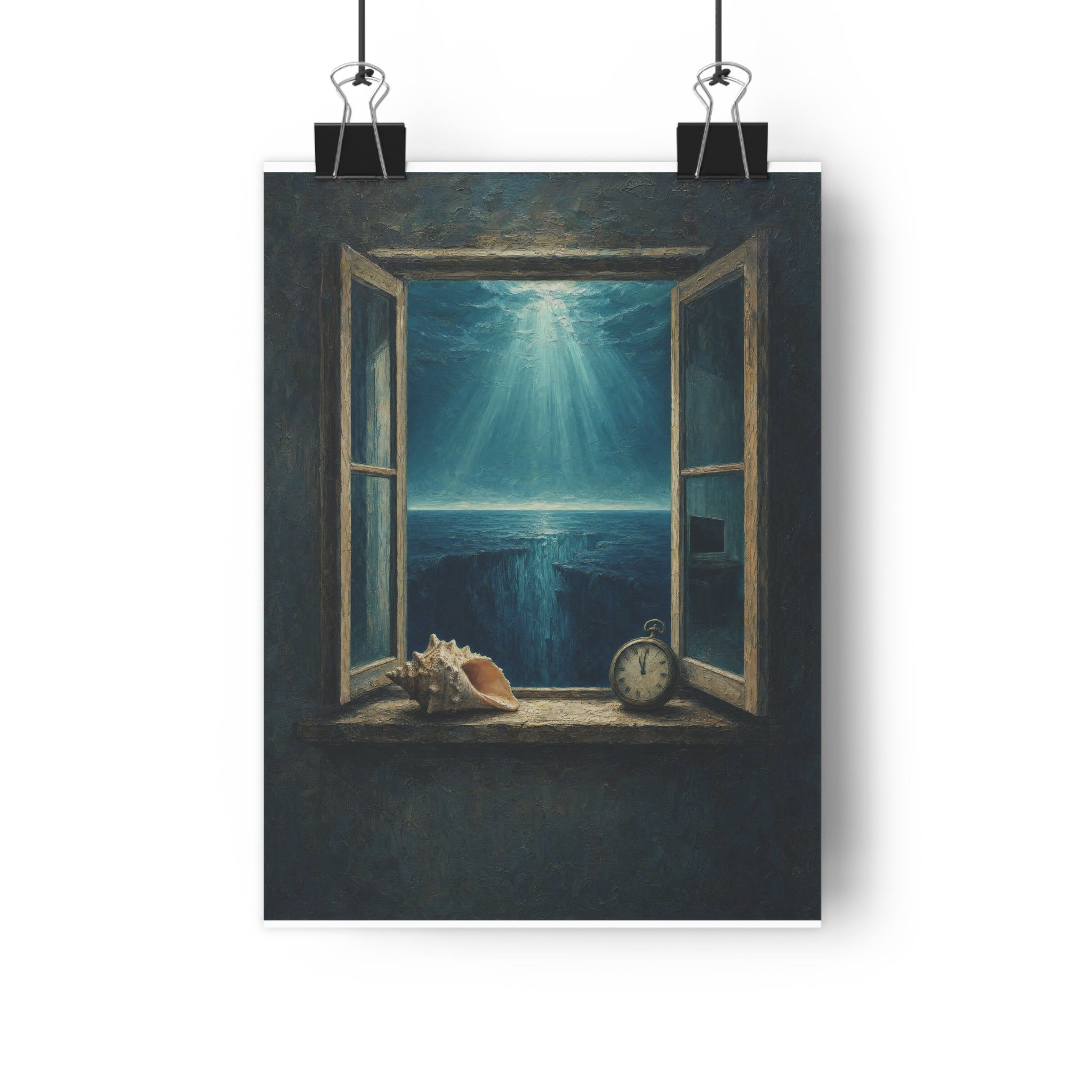 La ventana del ahogado — Lámina giclée