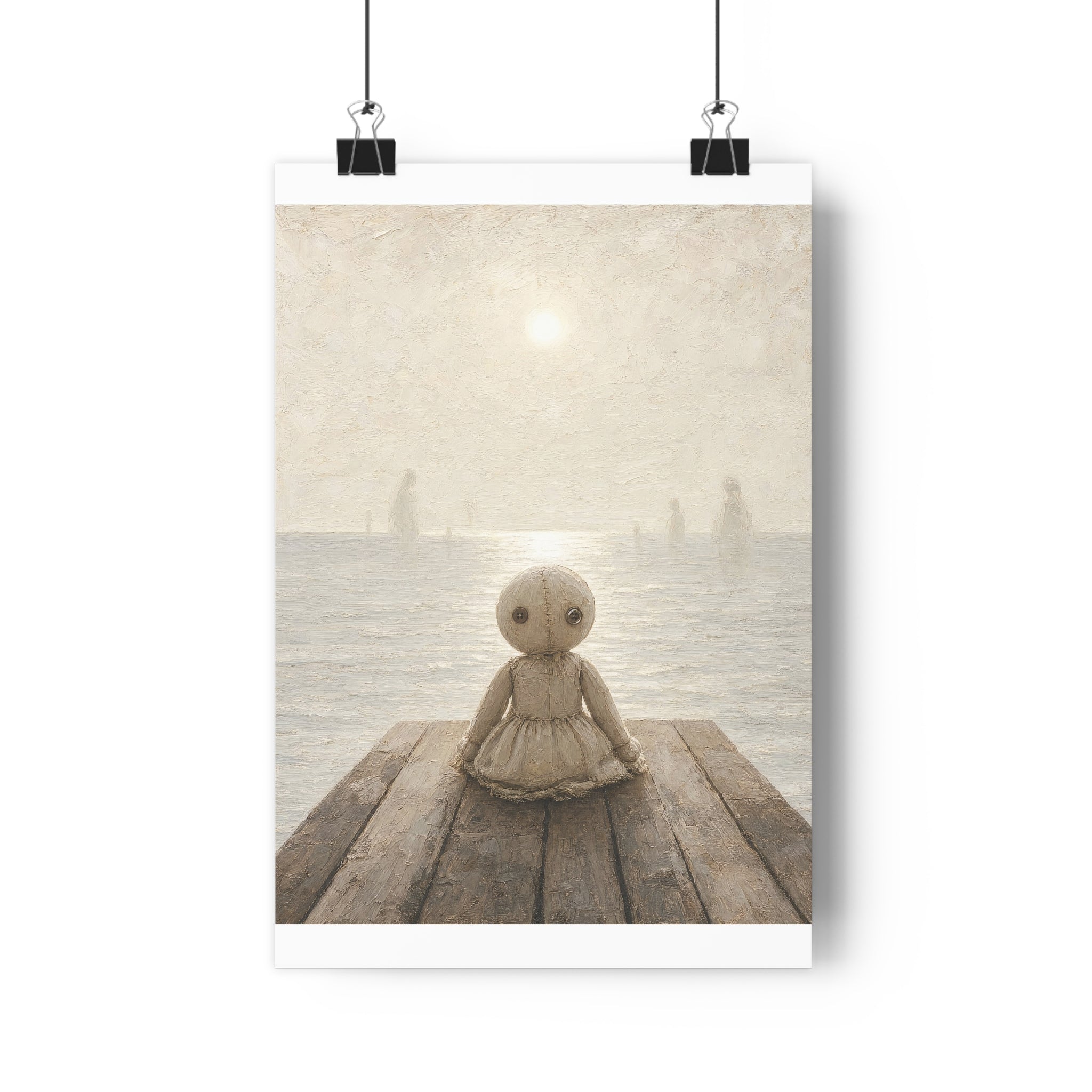 La muñeca del castillete — Lámina giclée