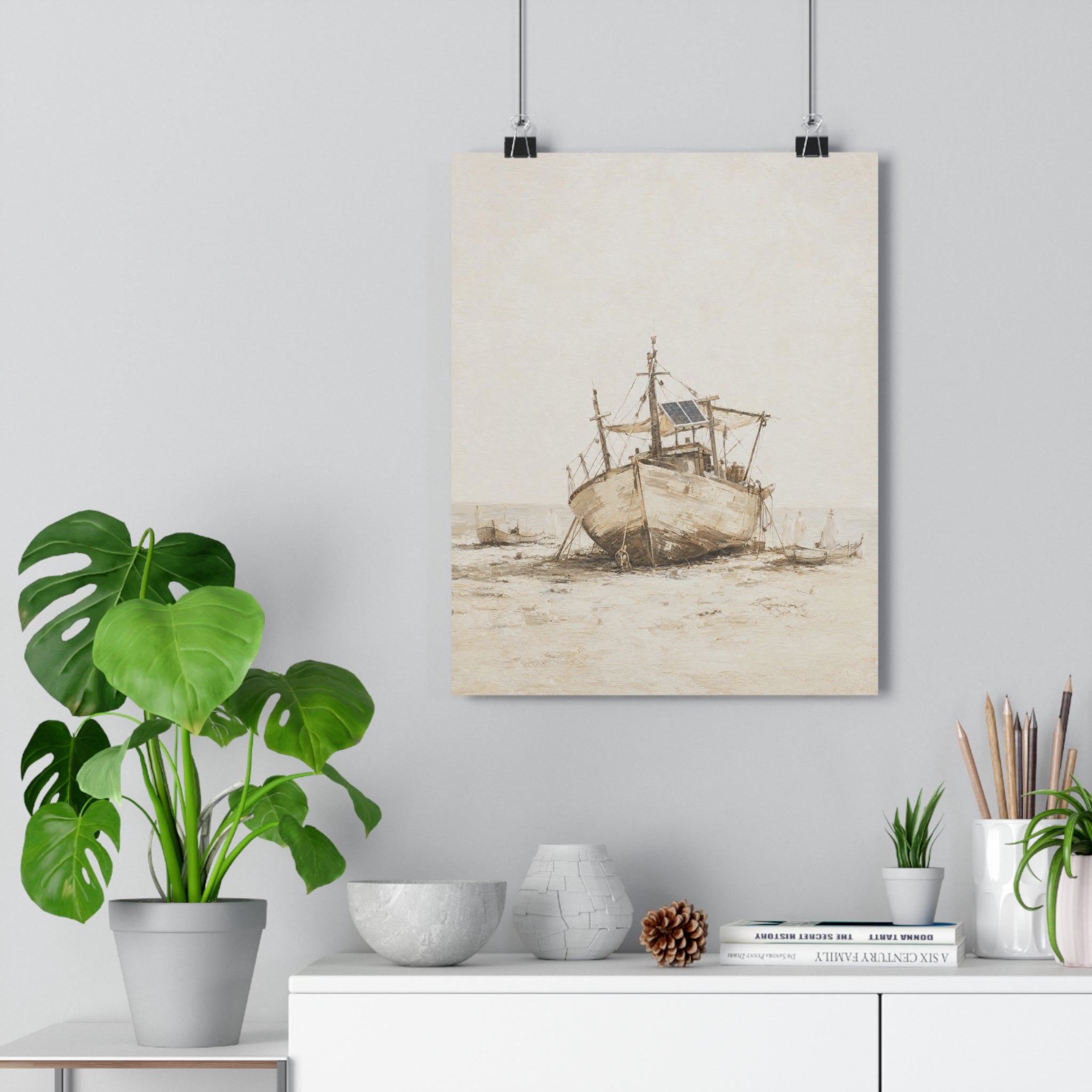 Puerto de sal — Lámina giclée