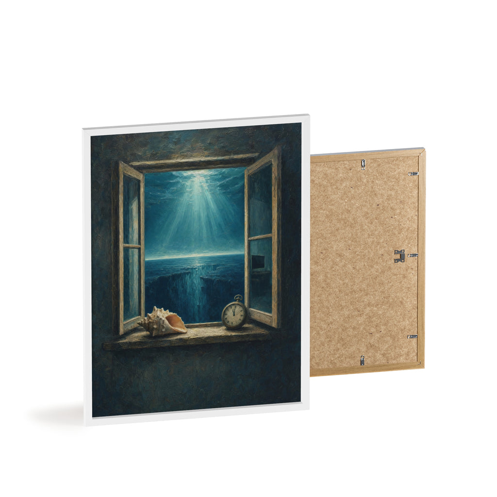 La ventana del ahogado — Cuadro enmarcado