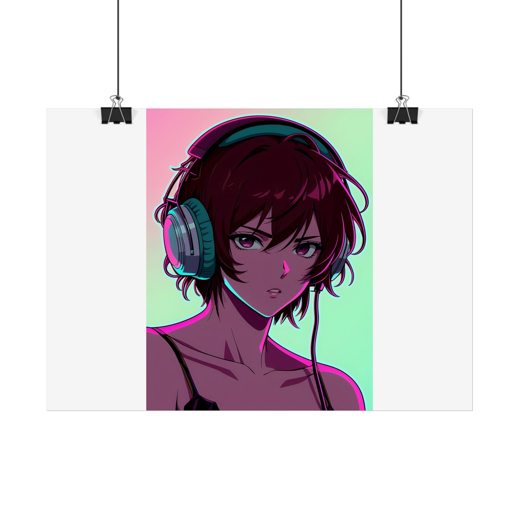 Neon Gamer — Lámina