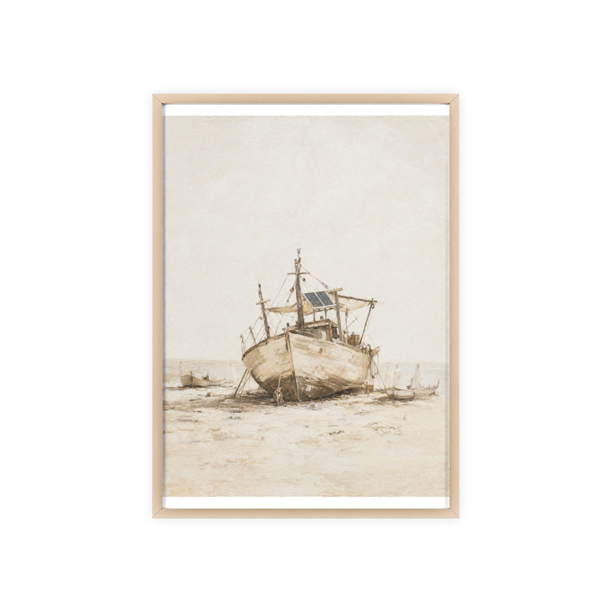 Puerto de sal — Cuadro enmarcado