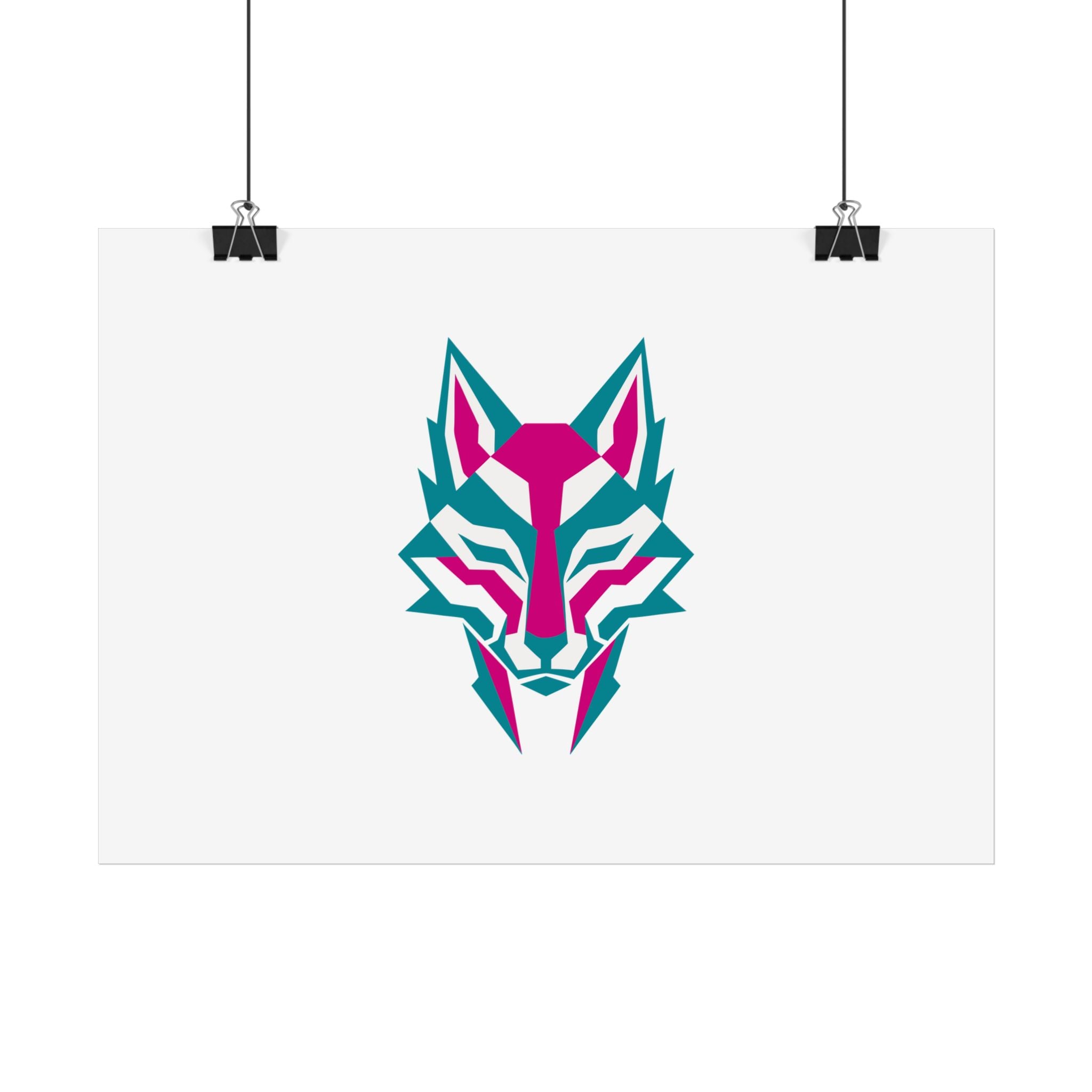 Kitsune Neon — Lámina