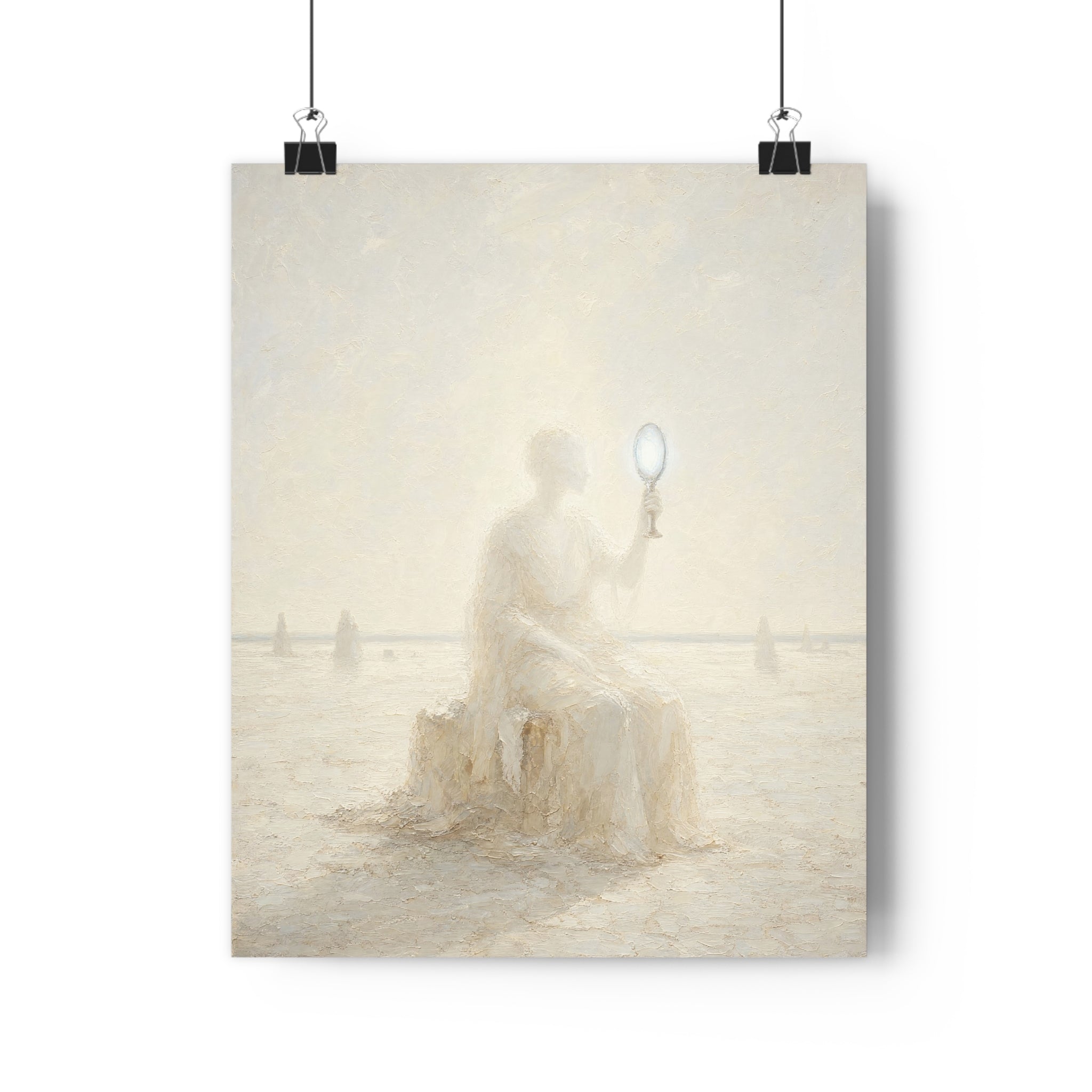 El espejo que no refleja — Lámina giclée
