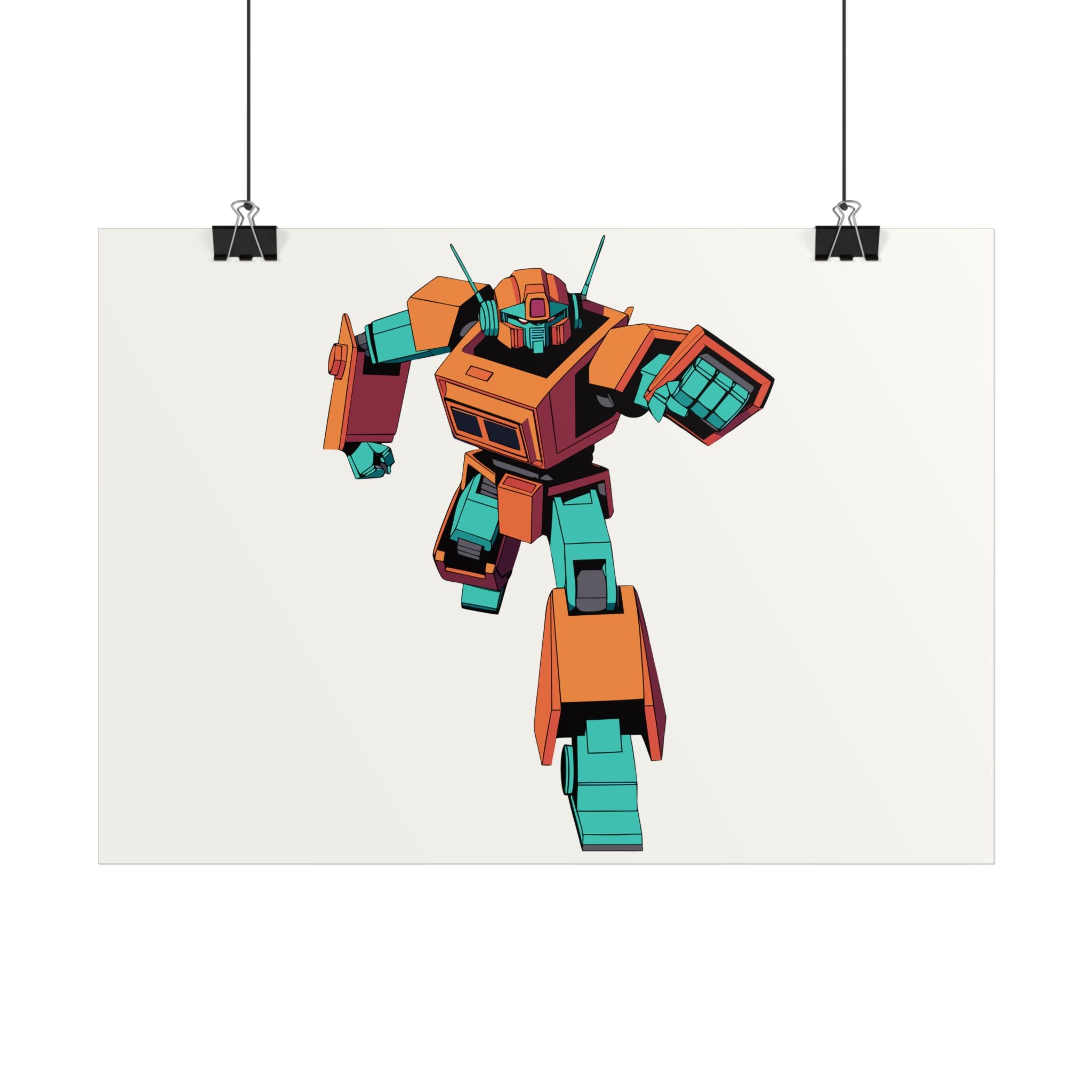 Mecha Retro 80s — Lámina